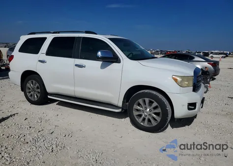 2008 Toyota Sequoia Limited z USA, uszkodzony, nr VIN 5TDZY68AX8S011967
